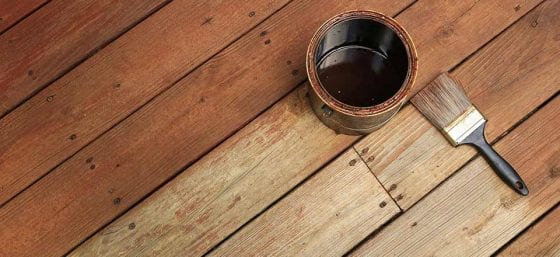 deck staining services