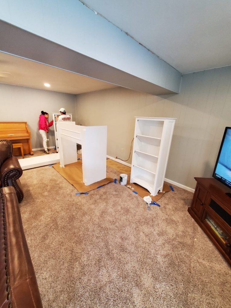 Basement Living Area