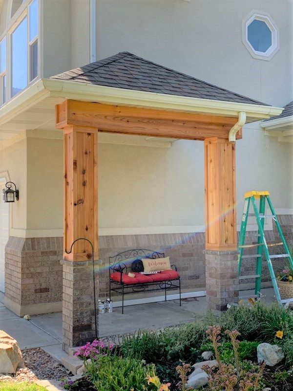 Wood Rot Repair Project for Cedar Posts in Salt Lake City, UT