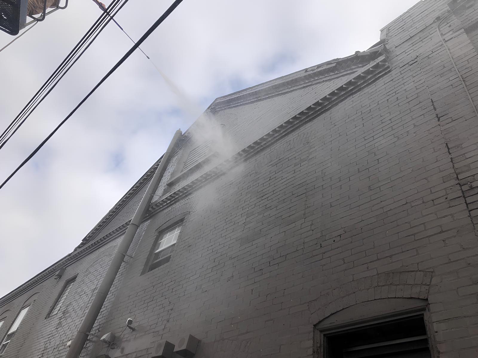 Brick Exterior Power Wash in Bridgeport, PA