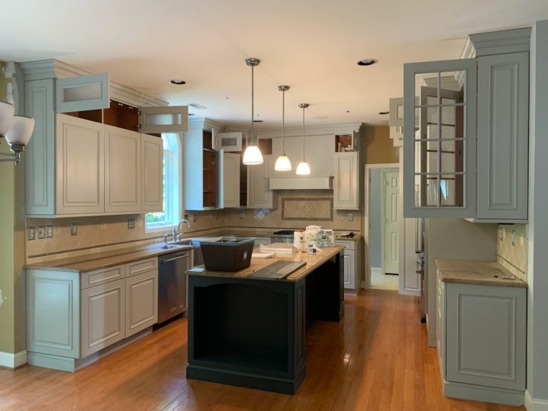 After Cabinet Painting Project