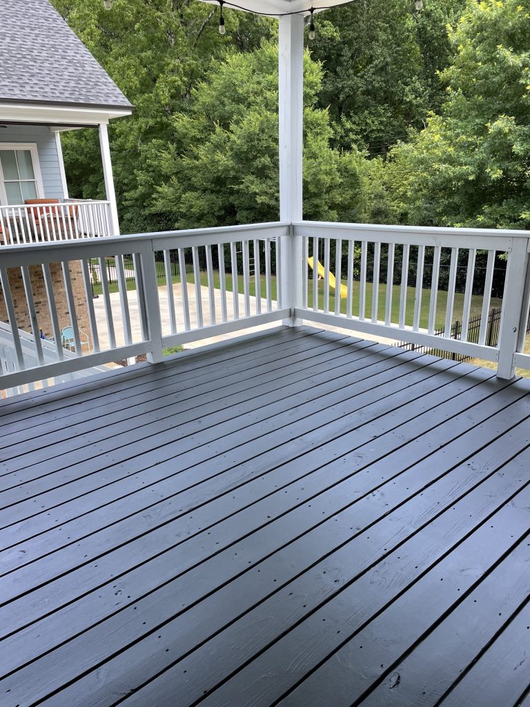 Dark Deck Stain in Spartanburg, SC