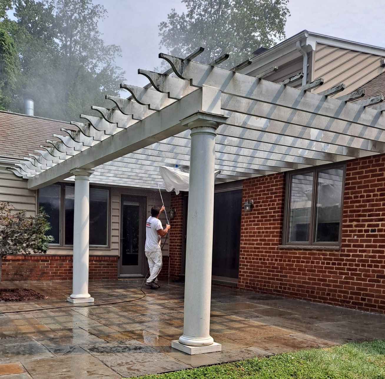 Backyard Power Wash in Falls Church, VA