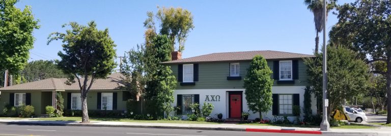 Alpha Chi Omega Sorority House in Fullerton, CA
