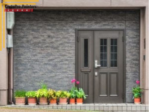 front door of house