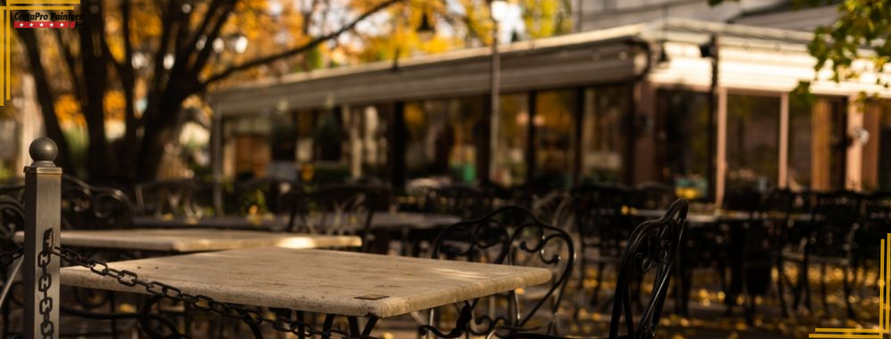 cafe table outside