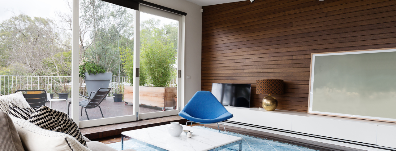 wood paneling in home interior