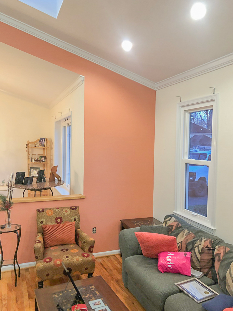 Crown Molding to Compliment Accent Wall