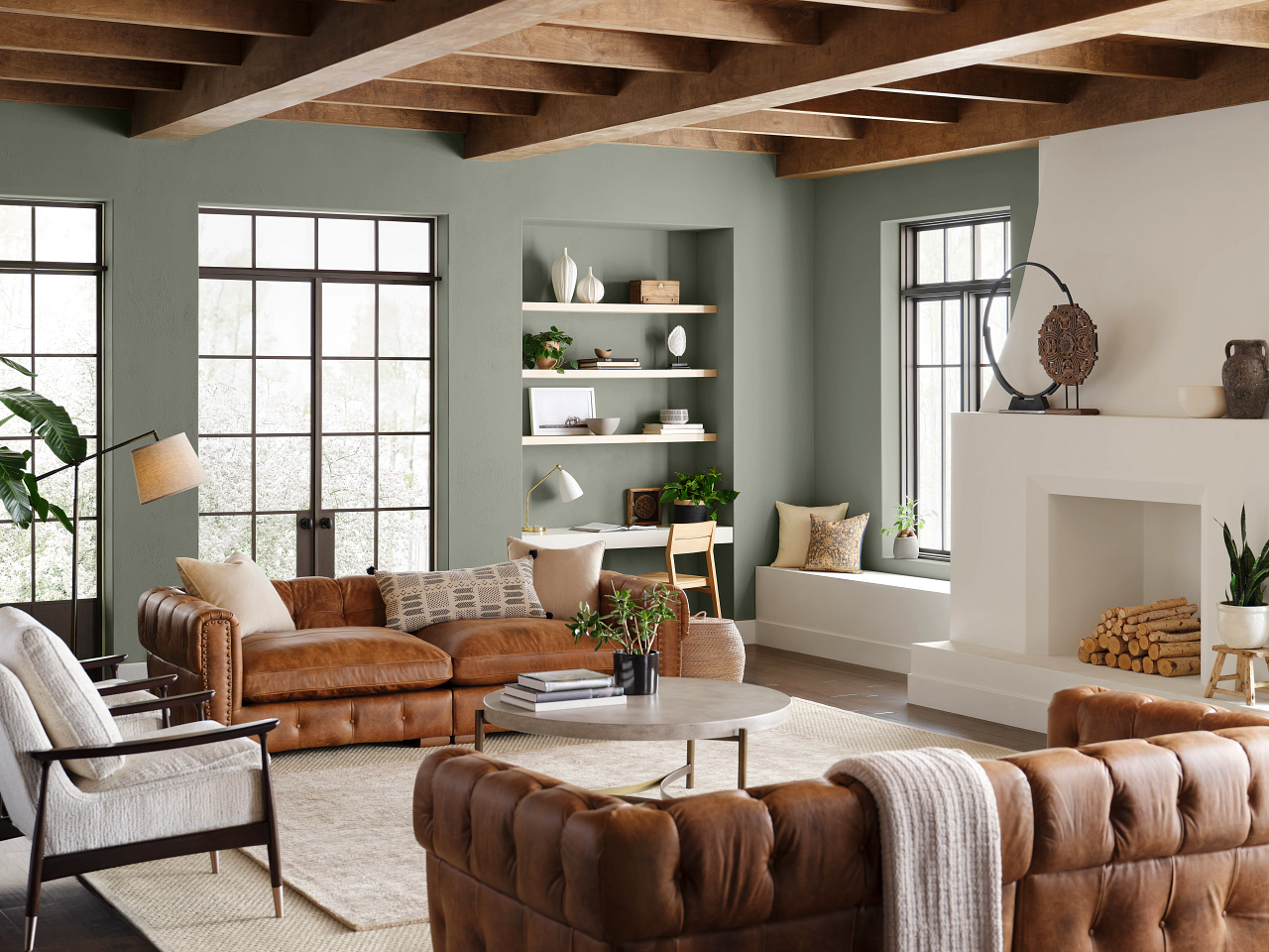 Sherwin Williams 2022 Color Of the Year - Evergreen Fog