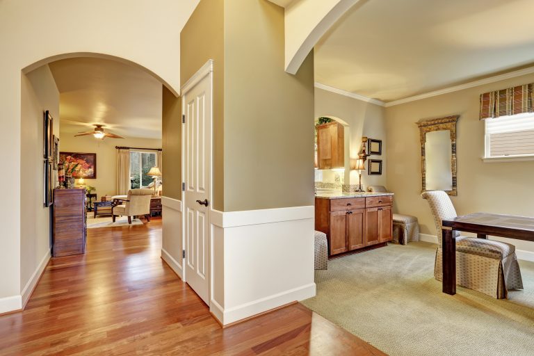 Beige Entryway Halls