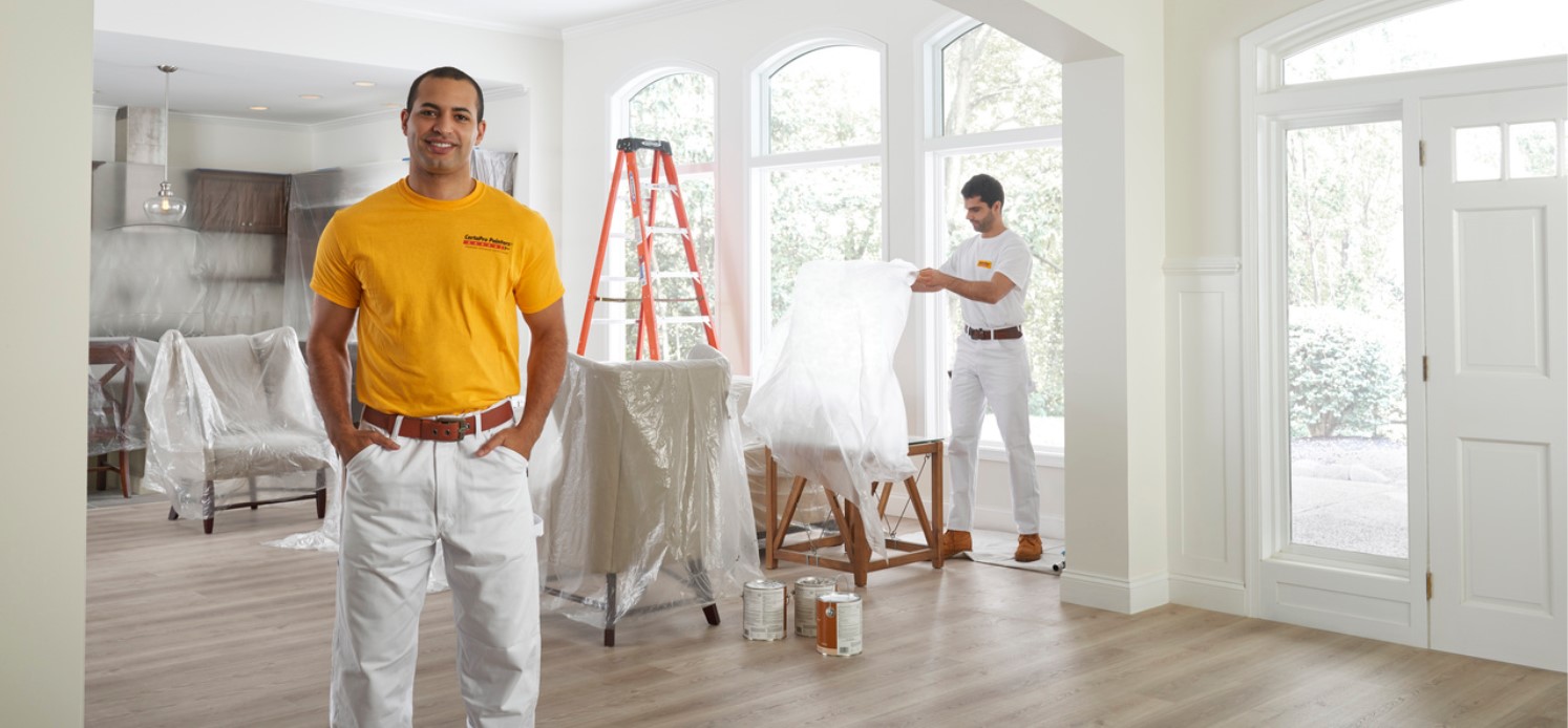 how to paint a ceiling