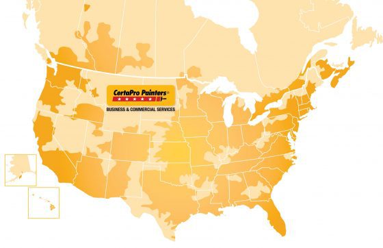 CertaPro Coverage Map