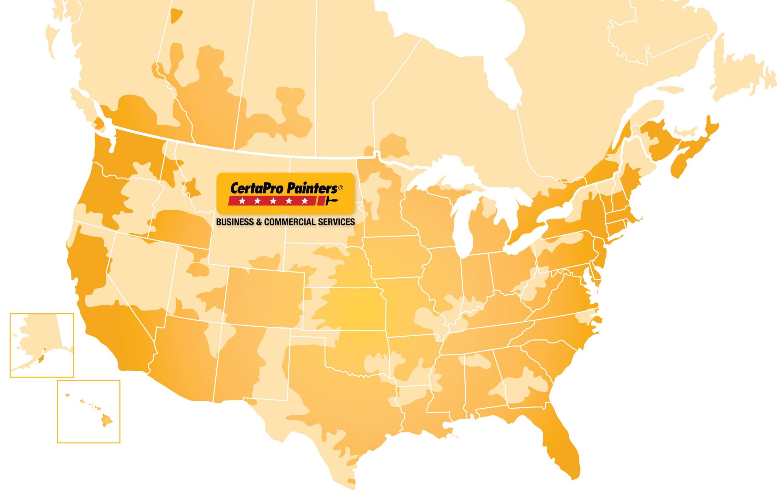 CertaPro Coverage Map
