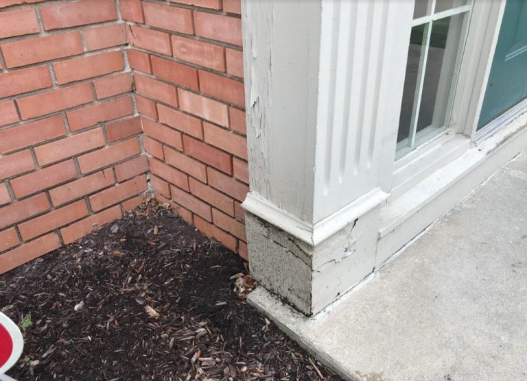 Wood Column Rot