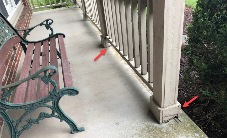 Wood Banister Rot