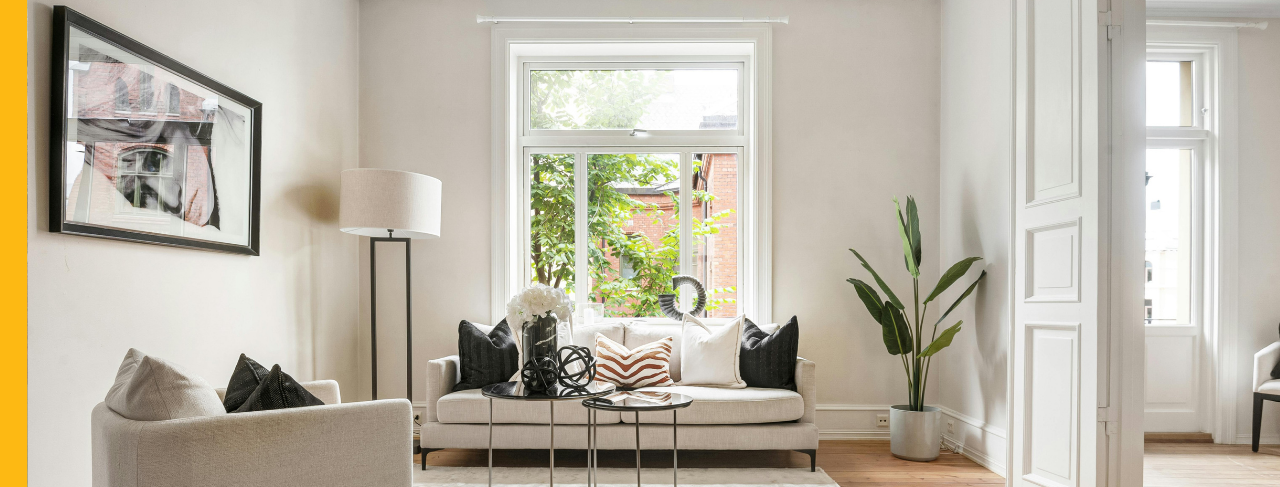 room color drenched with white paint