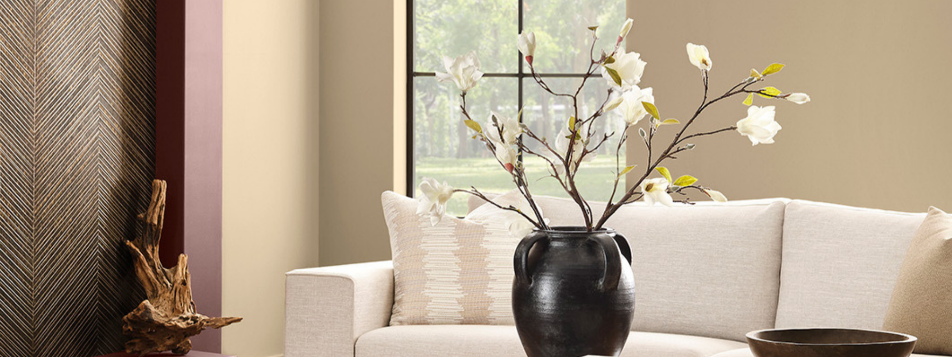 universal khaki in home interior