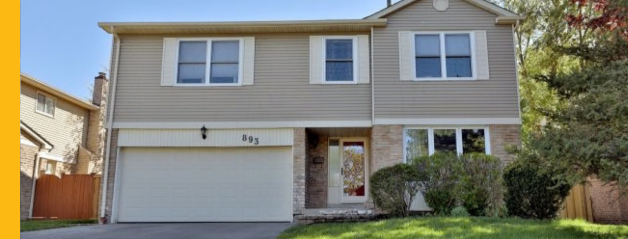 two story exterior in east york
