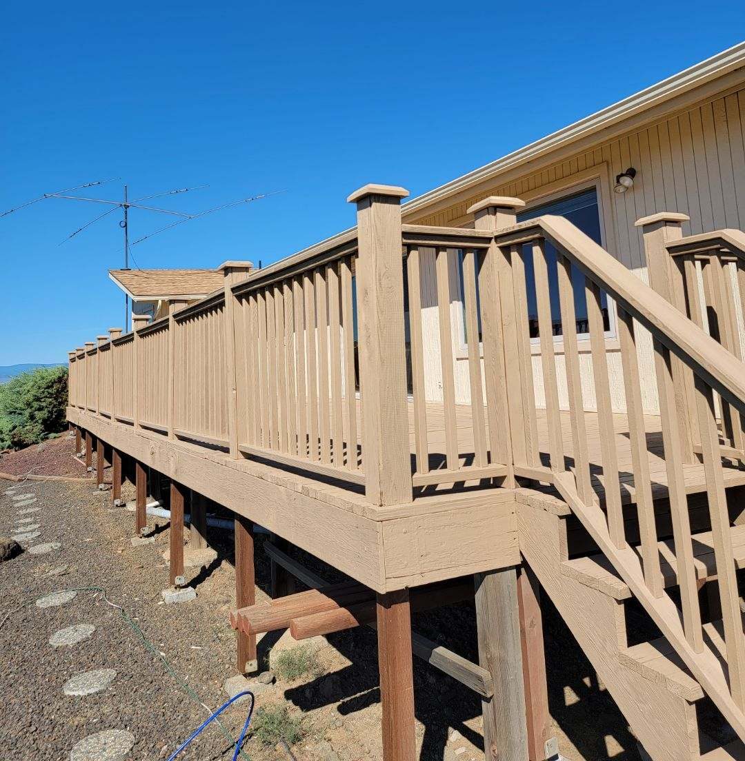 Deck Staining Project