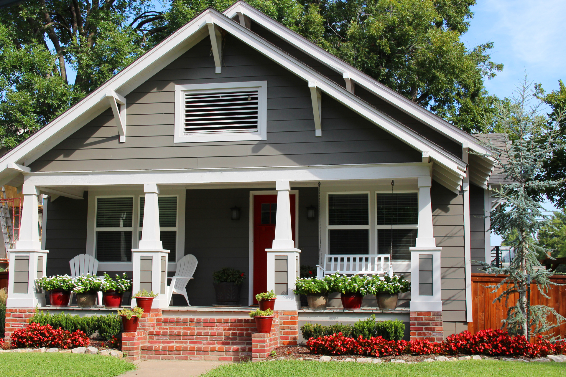 brown and gray home