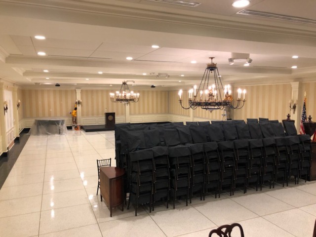 georgia governors mansion ballroom before