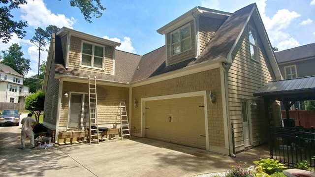 before photo of painting project in atlanta