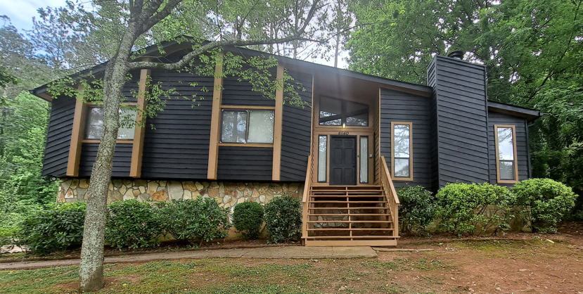 after house painting project in atlanta