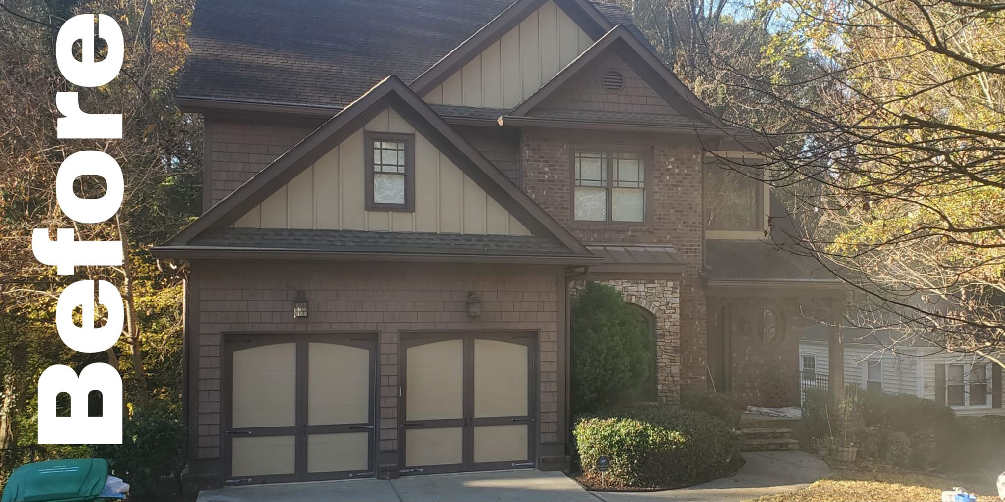 before house painting project in atlanta