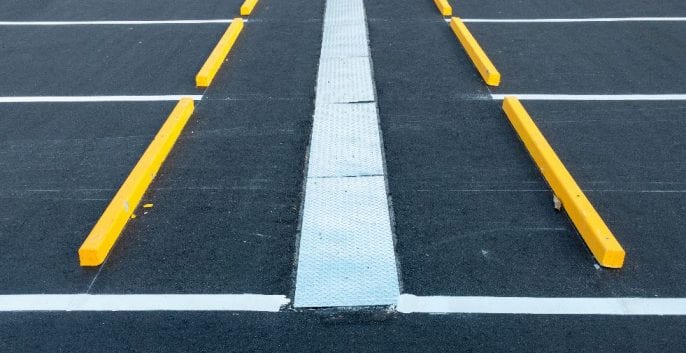 Check out our Line Striping for Parking Lots