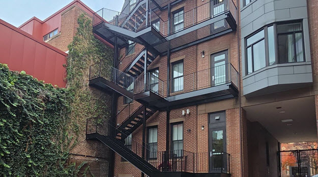 Check out our Fire Escape Painting