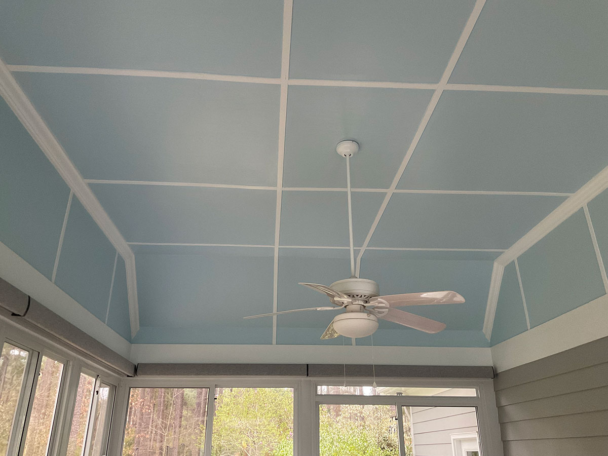 ceiling painting in new hill nc