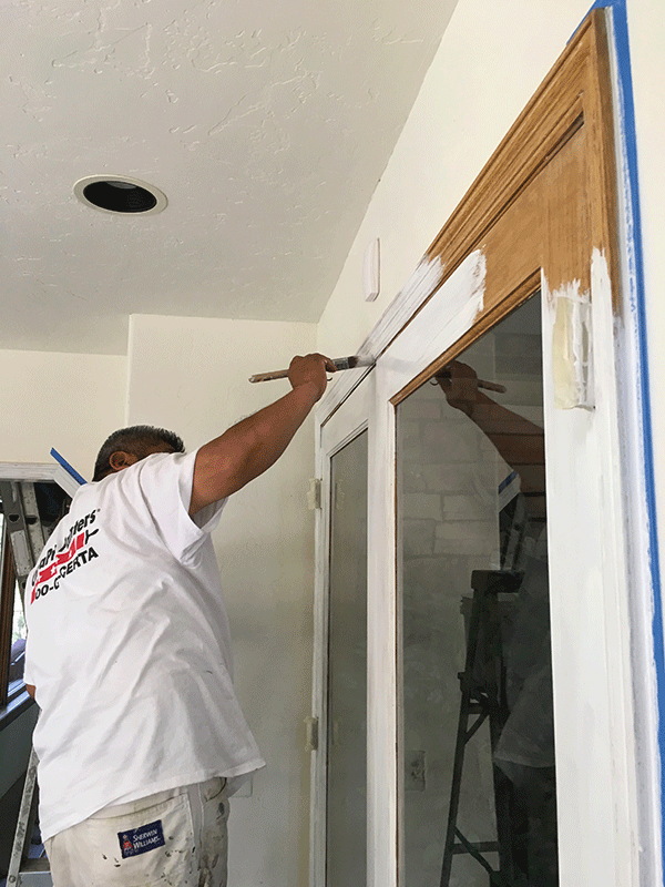 Priming Stained Wood Door Before