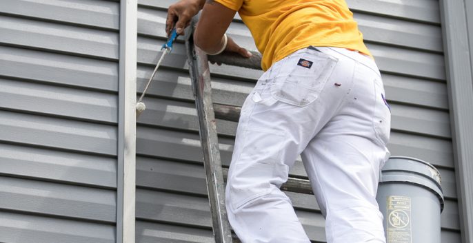 Check out our Vinyl Siding Painting