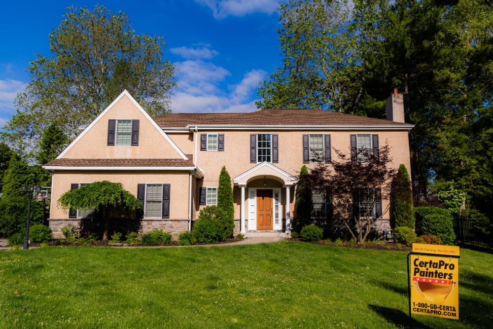 Stucco Painting and Repair Services After