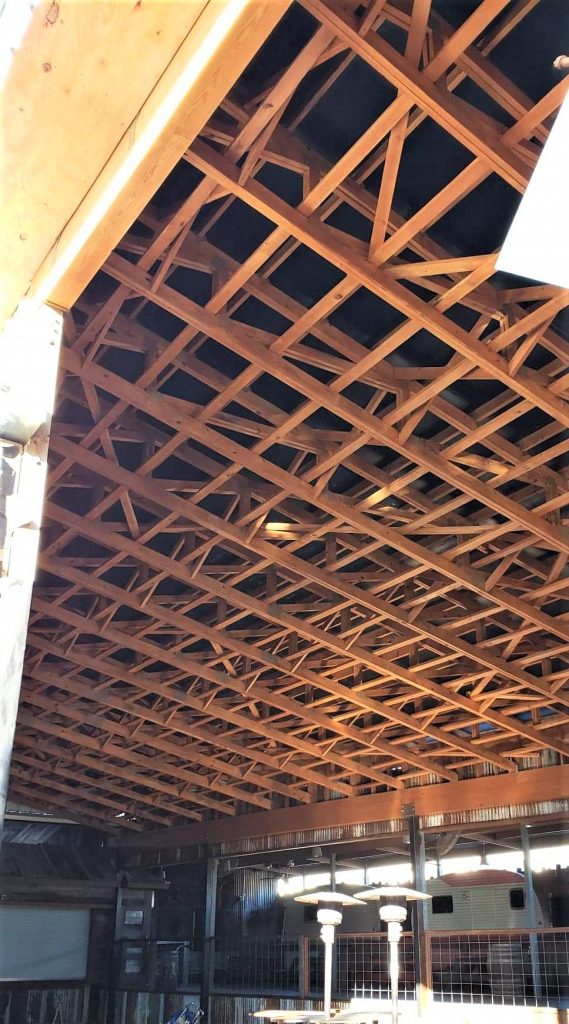 after staining