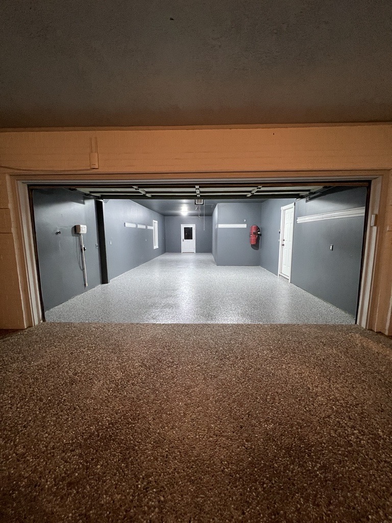 Garage Floor Coating & Interior Painting in SW7075 Web Gray After