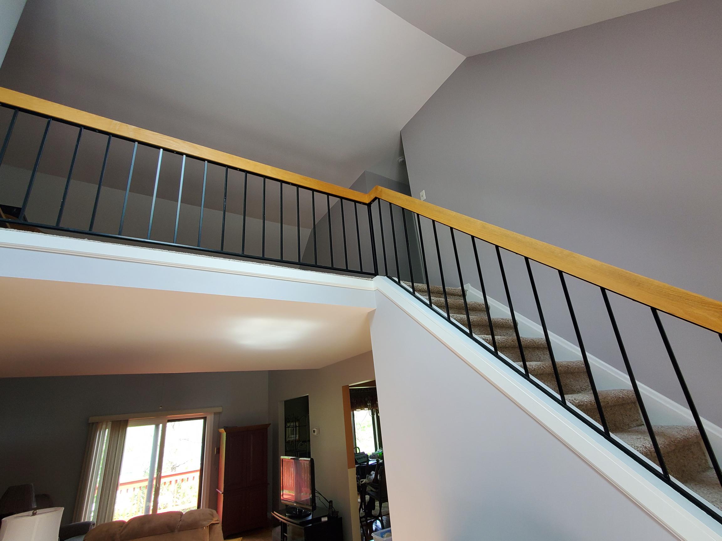 Stairwell AFter Painting