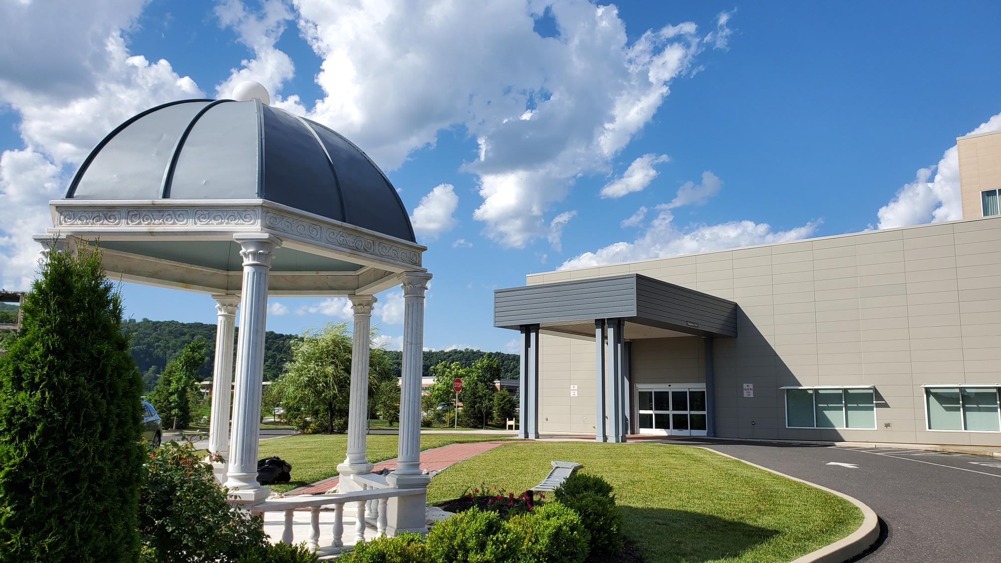 Completed Gazebo CertaPro Greater Lehigh Valley painting project