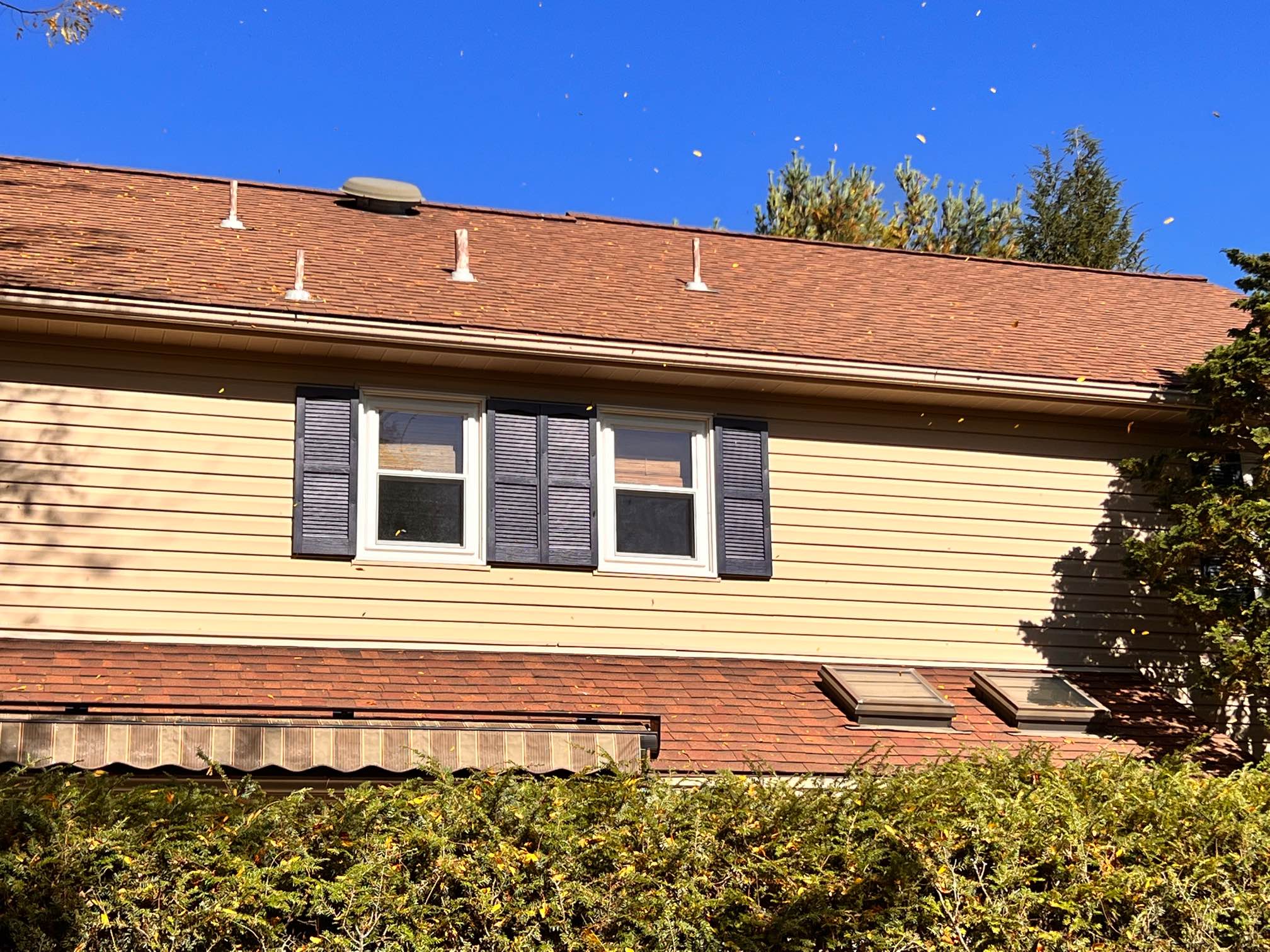 Front of house in Allentown, PA, after completed residential exterior painting project by CertaPro Painters of the Greater Lehigh Valley