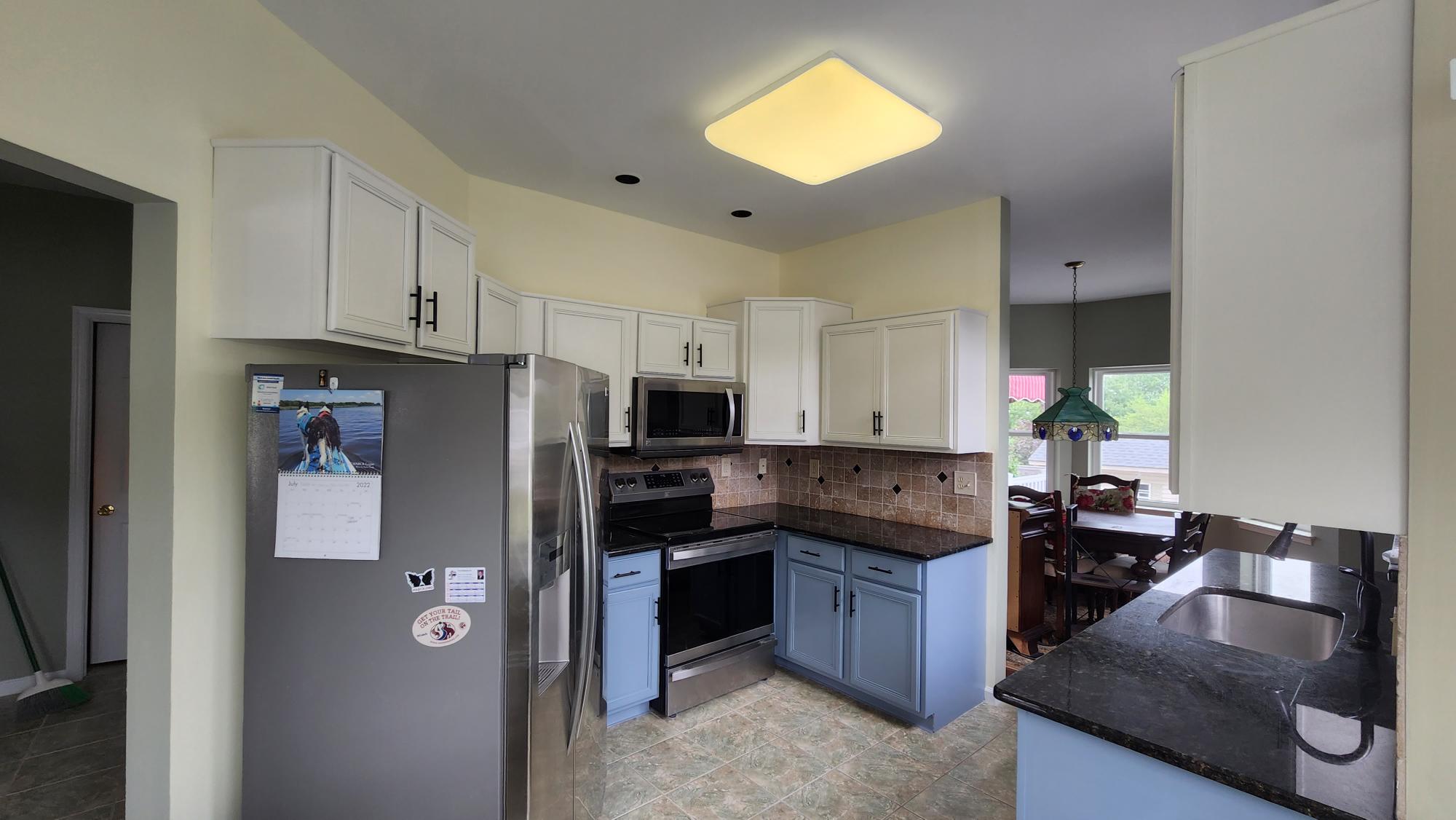 Kitchen in Northampton, PA, after completed residential interior painting project by CertaPro Painters of the Greater Lehigh Valley - Angle 3