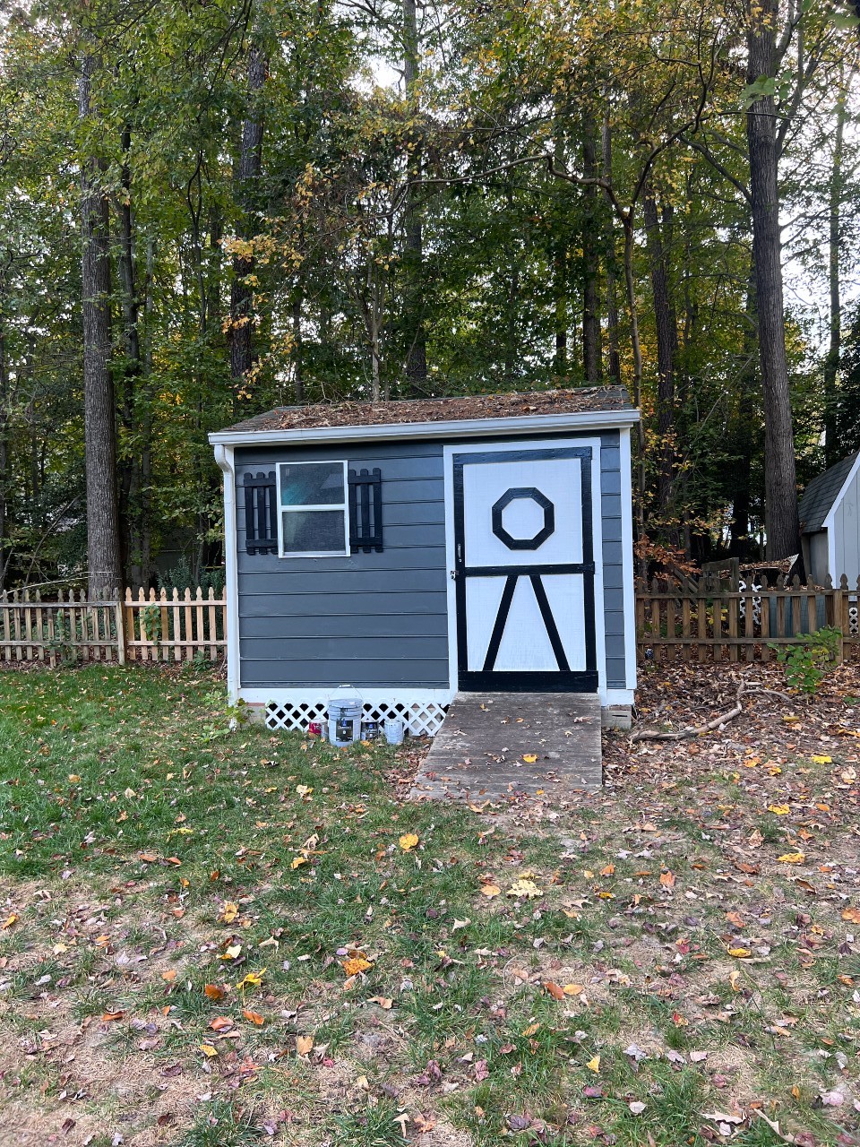 Shed Painting Project