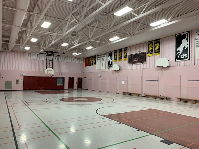 gym painting before