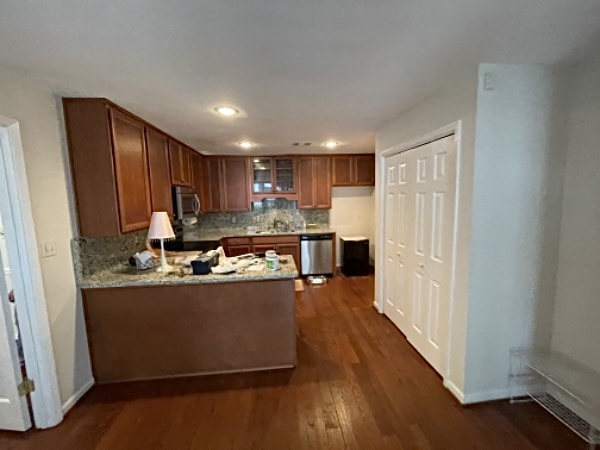 cabinets before