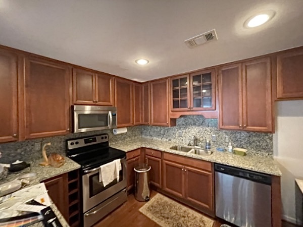 cabinets before
