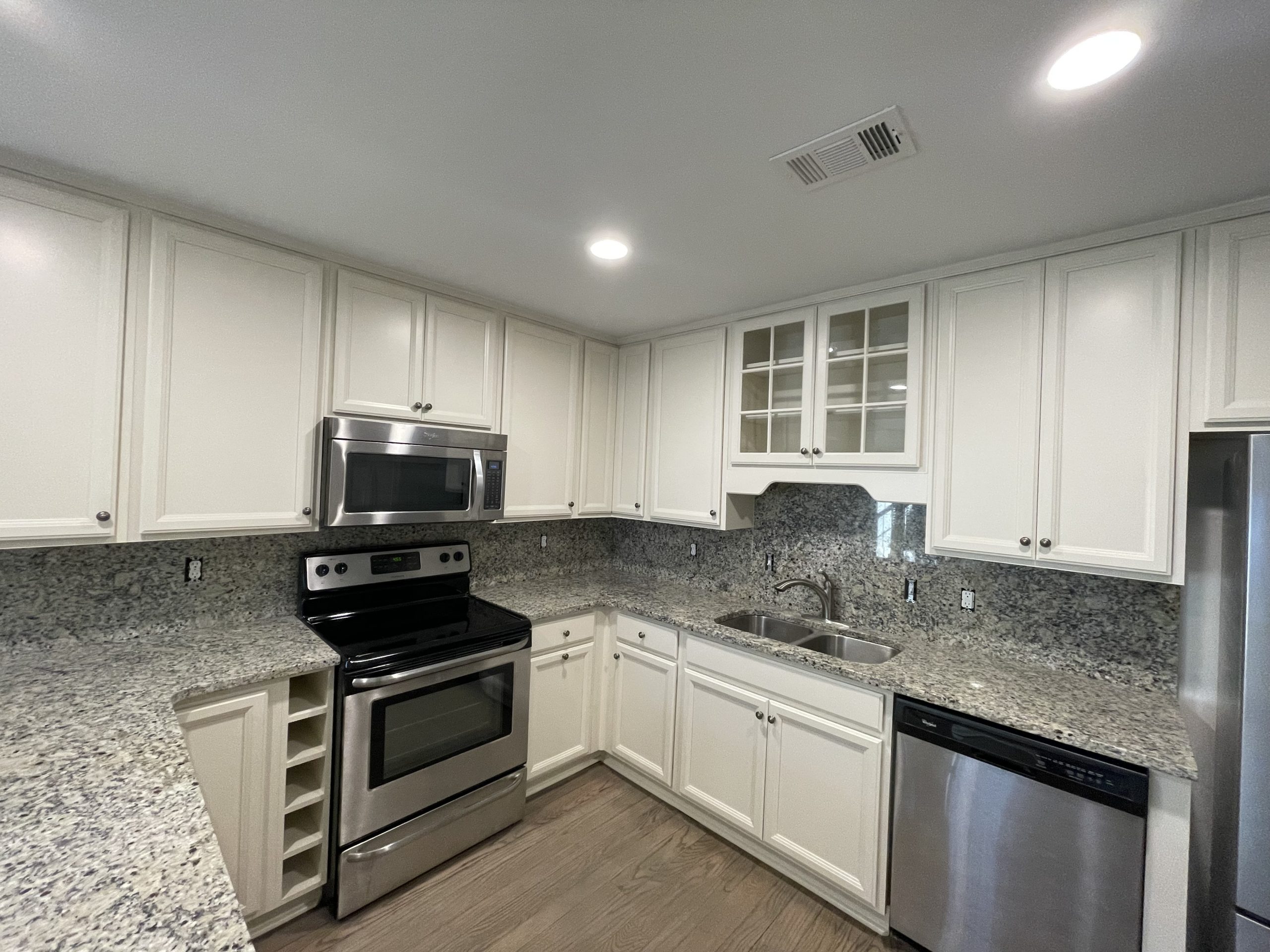 cabinets after