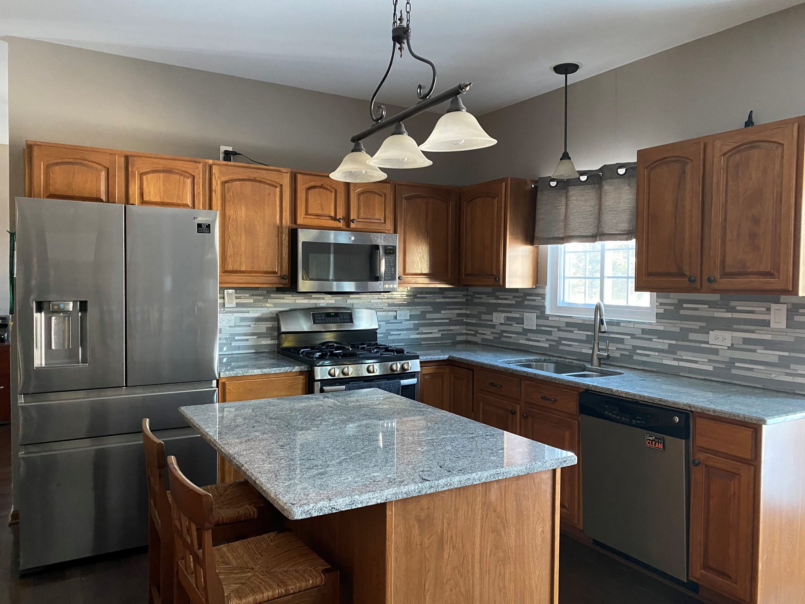 before painting kitchen cabinets