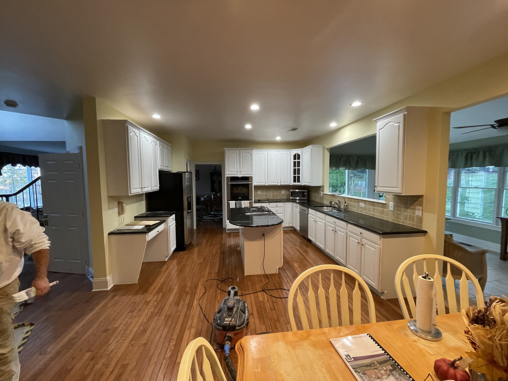 Kitchen Cabinet Refinishing Flanders NJ After