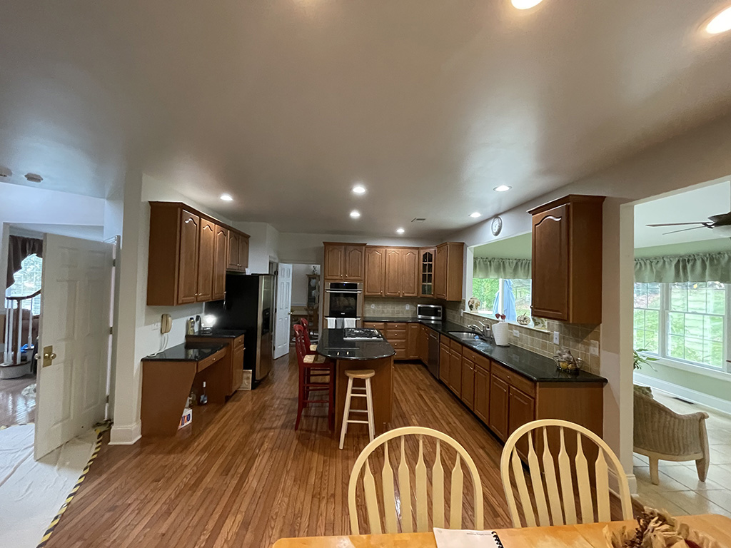 Kitchen Cabinet Refinishing Flanders NJ Before