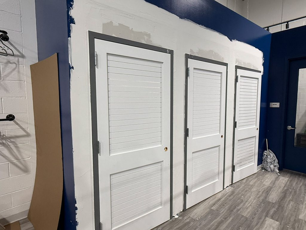 Pickleball Club Interior Painting Before