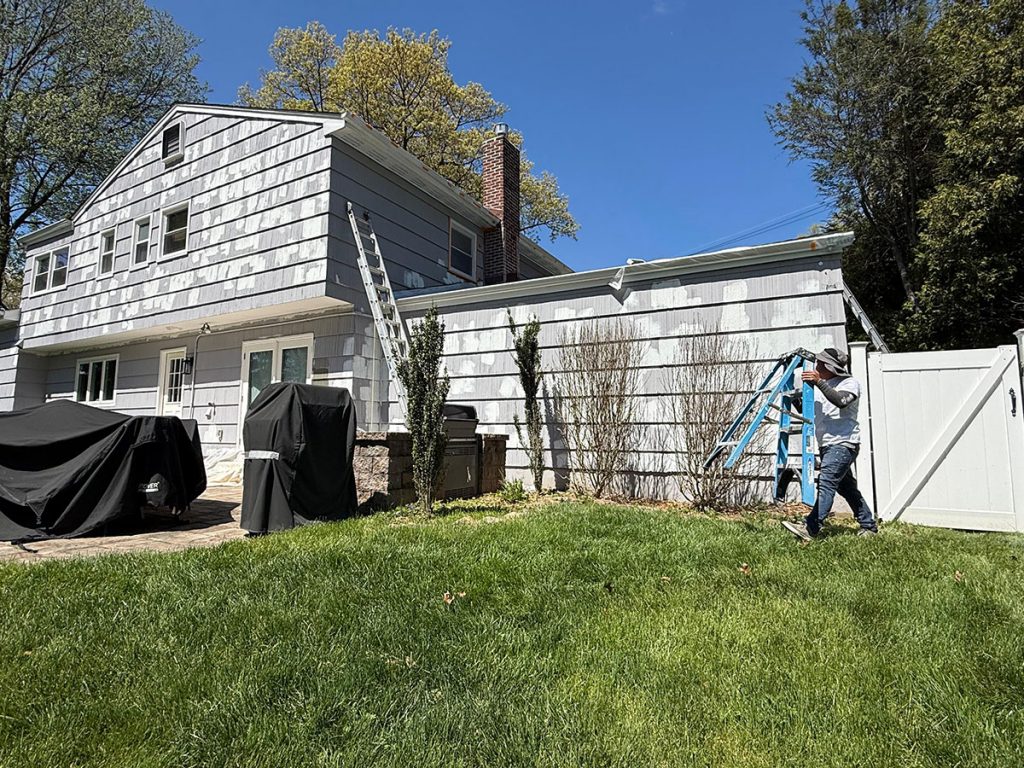randolph nj exterior painting before